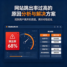 酒泉建站-网站跳出率过高的原因分析与解决方案