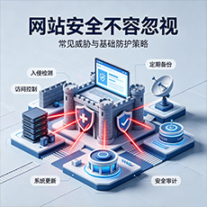 敦煌建站-网站安全不容忽视：常见威胁与基础防护策略