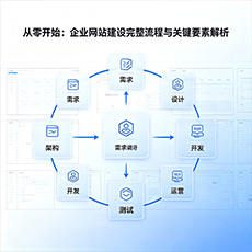 肃北建站-从零开始：企业网站建设完整流程与关键要素解析